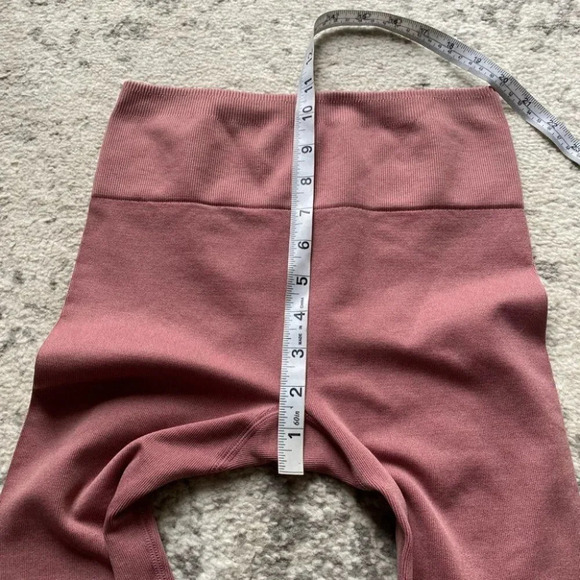 Fabletics seamless leggings high rise pink leopard animal print XS new - Picture 8 of 10